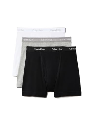 Calvin Klein Herre Boksershorts Cotton Stretch 3-Pak NB2616-001-M
