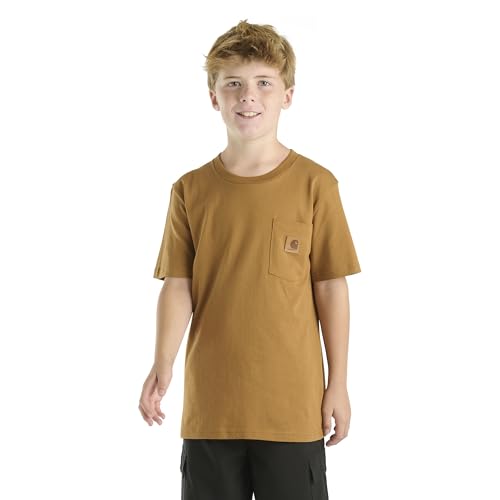 Carhartt Børn Kortermet T-Shirt Med Lomme CA6266