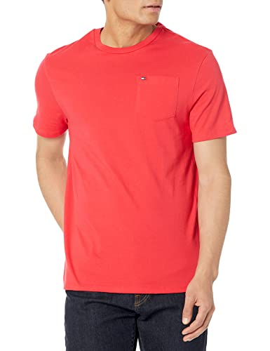 Tommy Hilfiger Herre T-shirt Essential Bomuld Brystlomme Kortærmet