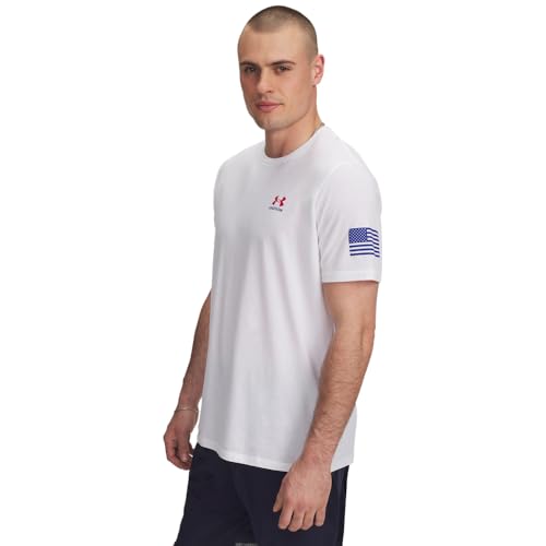 Under Armour Herre T-shirt Freedom Flag Kortærmet 6004096