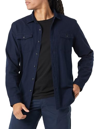 Amazon Essentials Herre Flannelskjorte Slim-Fit MAE25002FL18