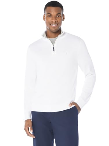 Nautica Herre Striktrøje Quarter-Zip Langærmet S01803