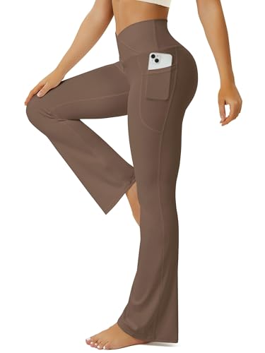 FOHOFO Flare Yogaleggings til Kvinder Xyyfo240122