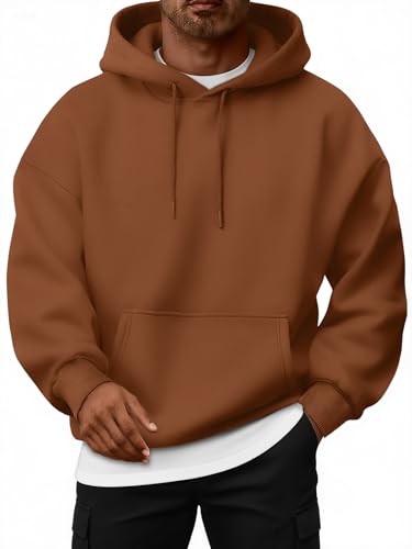 EF1466 Oversized Fleece Hættetrøje til Mænd