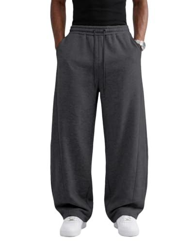 Wangdo Herre Joggingbukser Baggy Wide Leg