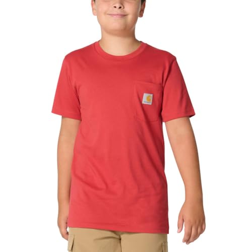 Carhartt Børn Kortermet T-Shirt Med Lomme CA6266