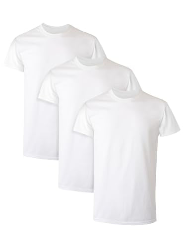 Hanes Herre Undertrøje Crew Neck Kortærmet 2135P6