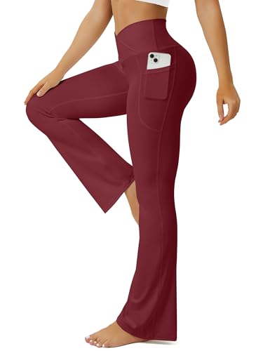 FOHOFO Flare Yogaleggings til Kvinder Xyyfo240122