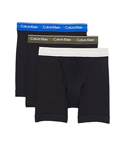 Calvin Klein Herre Boksershorts Cotton Stretch 3-Pak NB2616-001-M