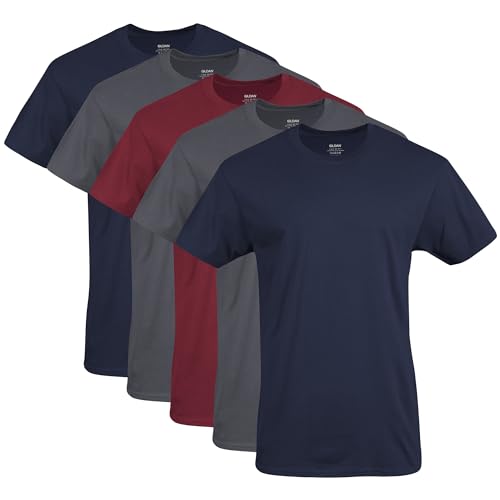 Gildan Herre T-Shirt Crew Neck Multipack G1100
