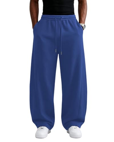 Wangdo Herre Joggingbukser Baggy Wide Leg