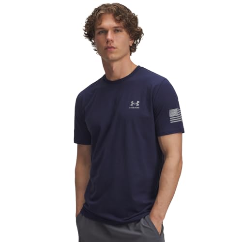 Under Armour Herre T-shirt Freedom Flag Kortærmet 6004096