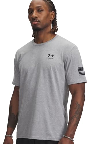 Under Armour Herre T-shirt Freedom Flag Kortærmet 6004096