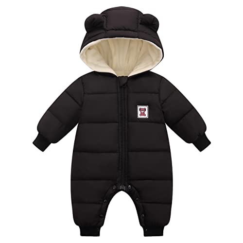 Fumdonnie Baby Flyverdragt Vinter Varm FBA004-BK66