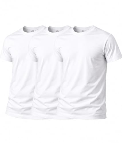 Fruit of the Loom Herre Undertrøje Crew Neck Kortærmet 6P2828