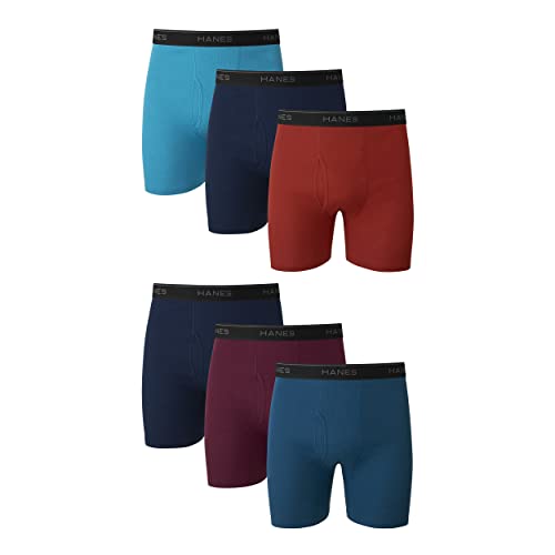 Hanes Herre Underbukser Boxer Briefs Bomuld 734Q12