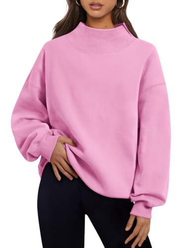 Trendy Queen Mock Neck Sweatshirt til Kvinder