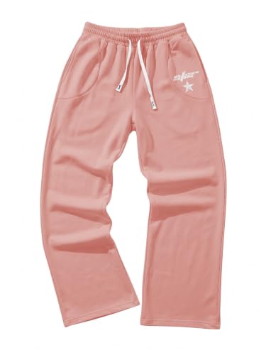 SOLY HUX Herre Træningsbukser Y2K Baggy Casual