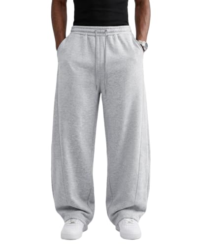 Wangdo Herre Joggingbukser Baggy Wide Leg