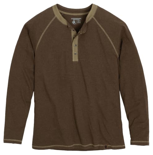 Legendary Whitetails Herre Henley Langærmet 6288