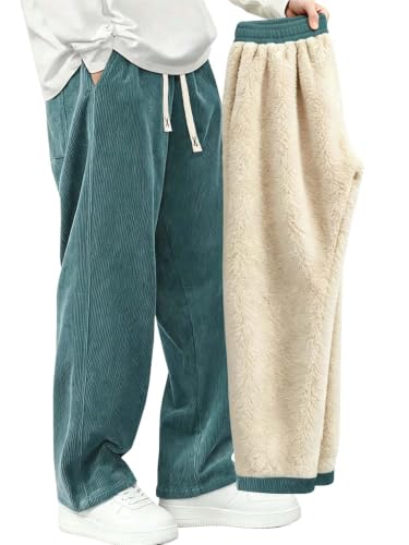 Hidkat Herre Fløjlsbukser Afslappede Sweatpants K1166