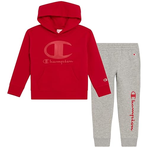 Champion Drenge Joggersæt Fleece Hættetrøje og Sweatpants BCMPJOGSET2PC
