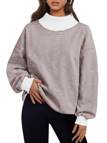 Trendy Queen Mock Neck Sweatshirt til Kvinder