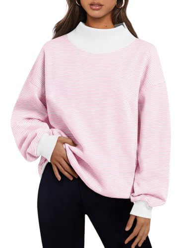 Trendy Queen Mock Neck Sweatshirt til Kvinder