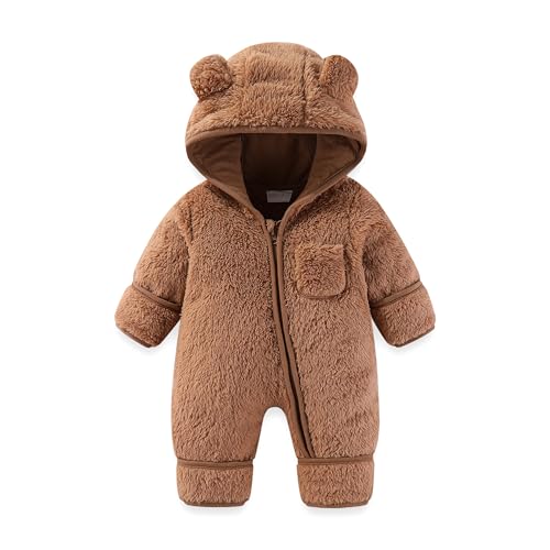 Unisex Baby Flyverdragt Vinter Fleece F1727