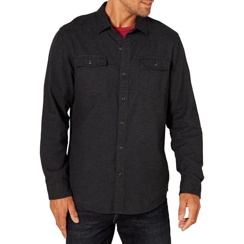 Amazon Essentials Herre Flannelskjorte Slim-Fit MAE25002FL18