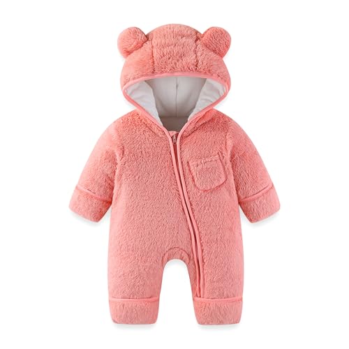 Unisex Baby Flyverdragt Vinter Fleece F1727