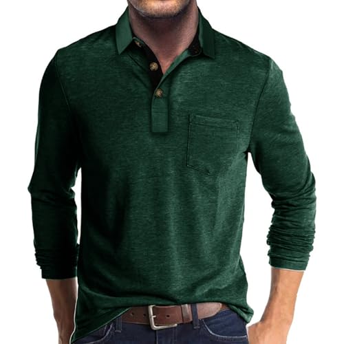 Envmb Herre Polo T-shirt Langærmet Med Lomme