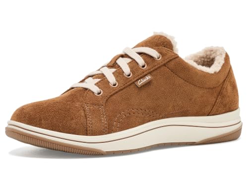 Clarks Dame Sneakers Breeze Warm Ruskind 26328421