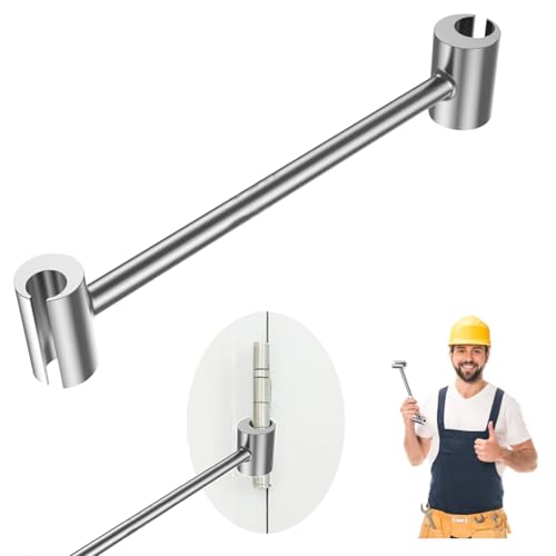 JQHUJNY Dørhængsel Justeringsnøgle US-FSDoor Hinge Tool