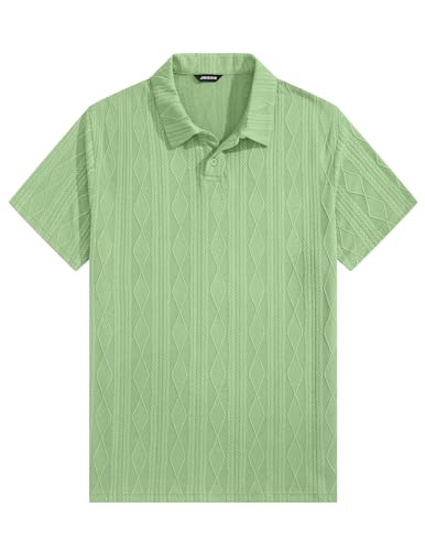 JMIERR Herre Polo T-shirt Kortærmet Strikket