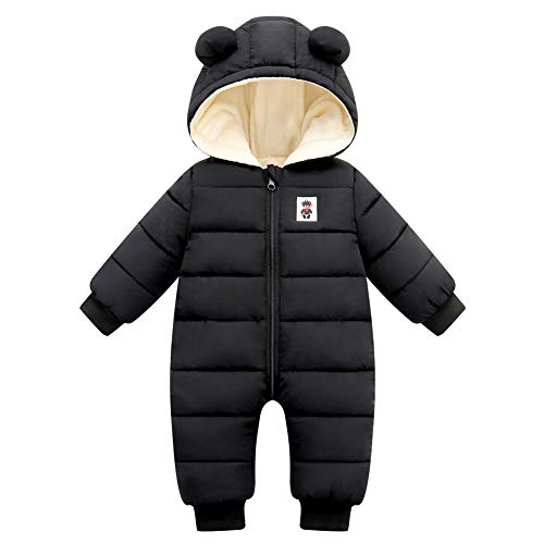 Fumdonnie Baby Flyverdragt Vinter Varm FBA004-BK66
