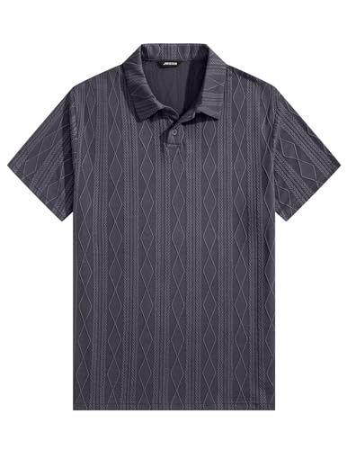 JMIERR Herre Polo T-shirt Kortærmet Strikket