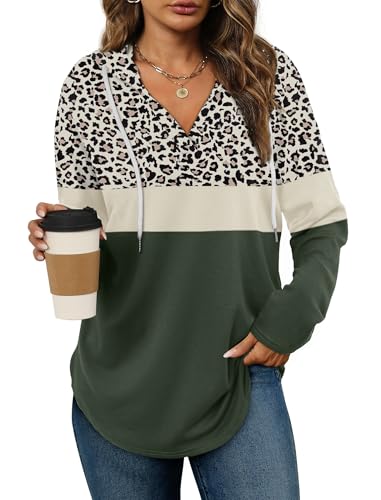 Oversized Hættetrøje Sweatshirt til Kvinder WHD30350168014U1902