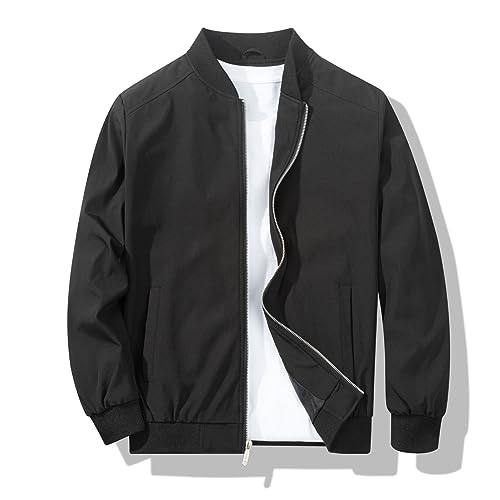 XiaoYouYu Herre Bomberjakke Windbreaker Casual 2301