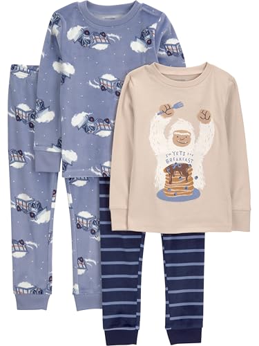 Simple Joys by Carter's Drenge Nattøjssæt Fleece 4-Pak S43G004