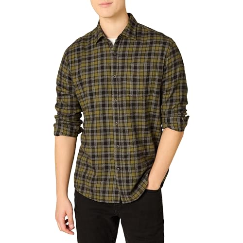 Amazon Essentials Herre Skjorte Flannel Regular F17AE25000