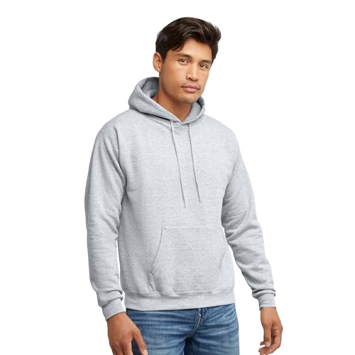 Hanes Herre Hættetrøje EcoSmart Fleece Pullover OP170