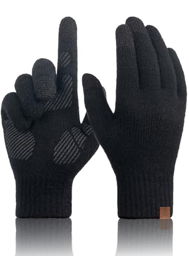 TRENDOUX Unisex Handsker Vinter Merinould Touchscreen