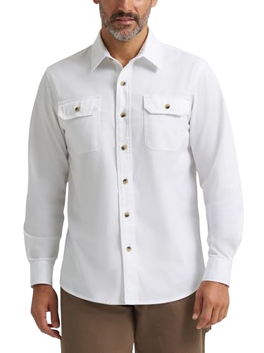Wrangler Authentics Herre Skjorte Classic Vævet Langærmet ZHCLBG1