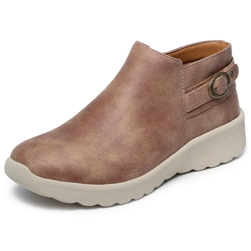 Skechers Dame Ankelstøvler Lovely Vibe Moonlight 158953-CHOC 900