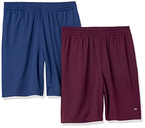Amazon Essentials Herre Træningsshorts Basketball Loose-Fit 2-Pak 13215