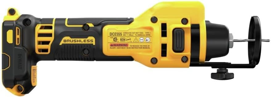 DEWALT XR Gipsskærer Kulfri 20V MAX DCE555B