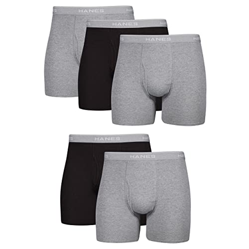 Hanes Herre Underbukser Boxer Briefs Bomuld 734Q12