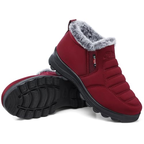 Dame Vinterstøvler Snow Boots Varm Skridsikker ADT2723