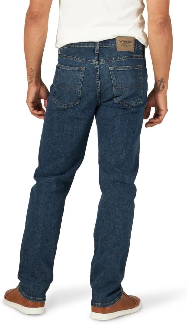 Wrangler Herre Jeans Comfort Flex Waist Relaxed Fit 112317565